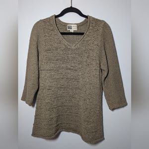 Habitat 3/4 Length Sweater Size Medium Sage Green